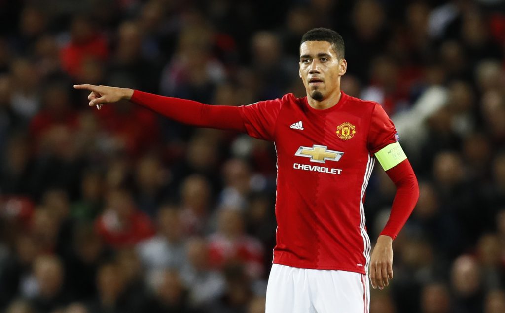 Manchester United's Chris Smalling.