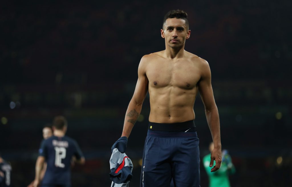 Marquinhos after the game.