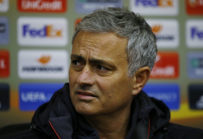 Manchester United manager Jose Mourinho