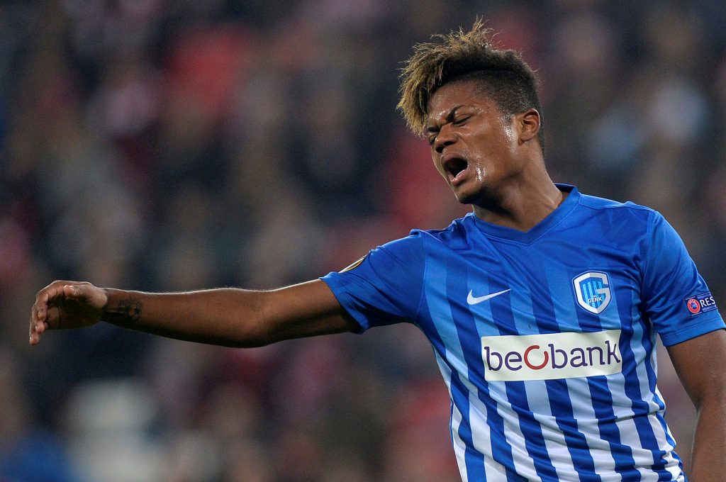 Leon Bailey reacts.