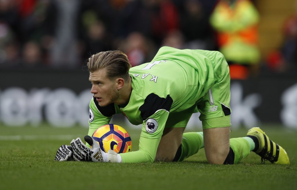Liverpool's Loris Karius