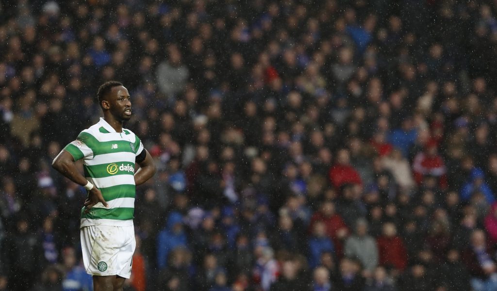 Celtic's Moussa Dembele during the match.