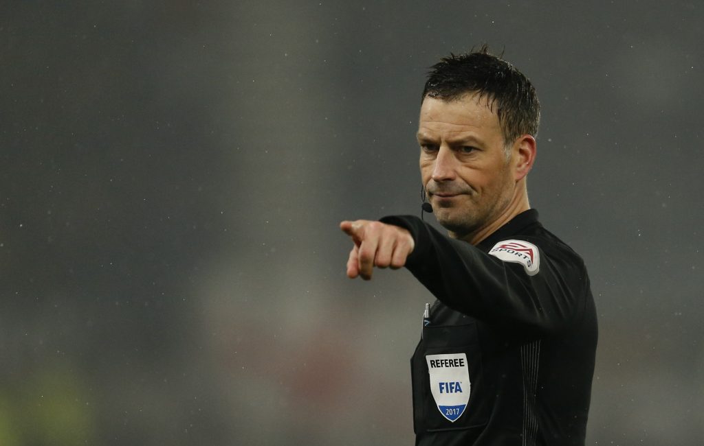 Referee Mark Clattenburg.