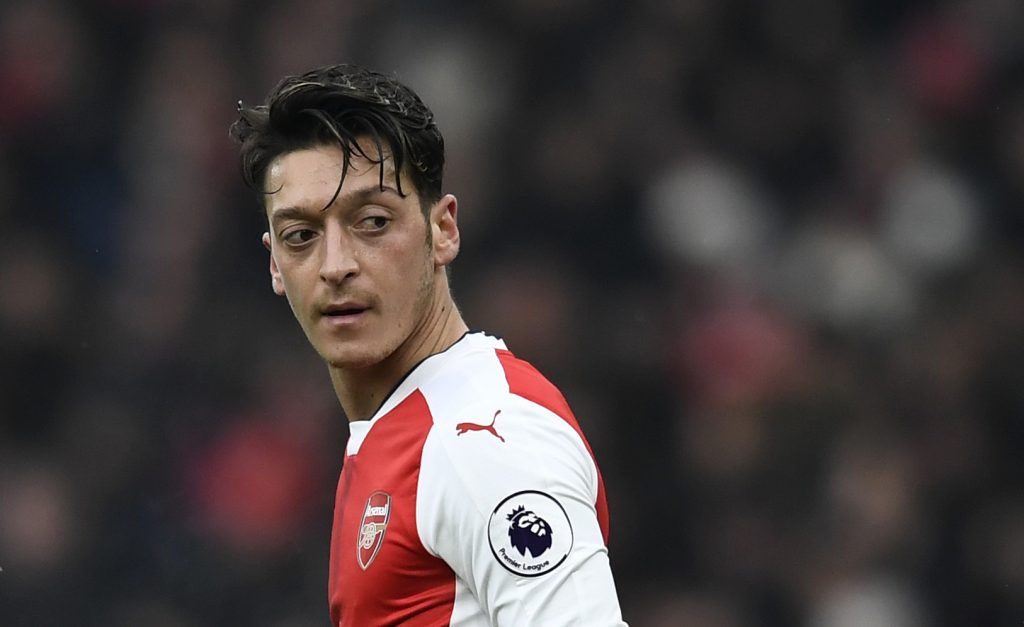 Arsenal's Mesut Ozil.