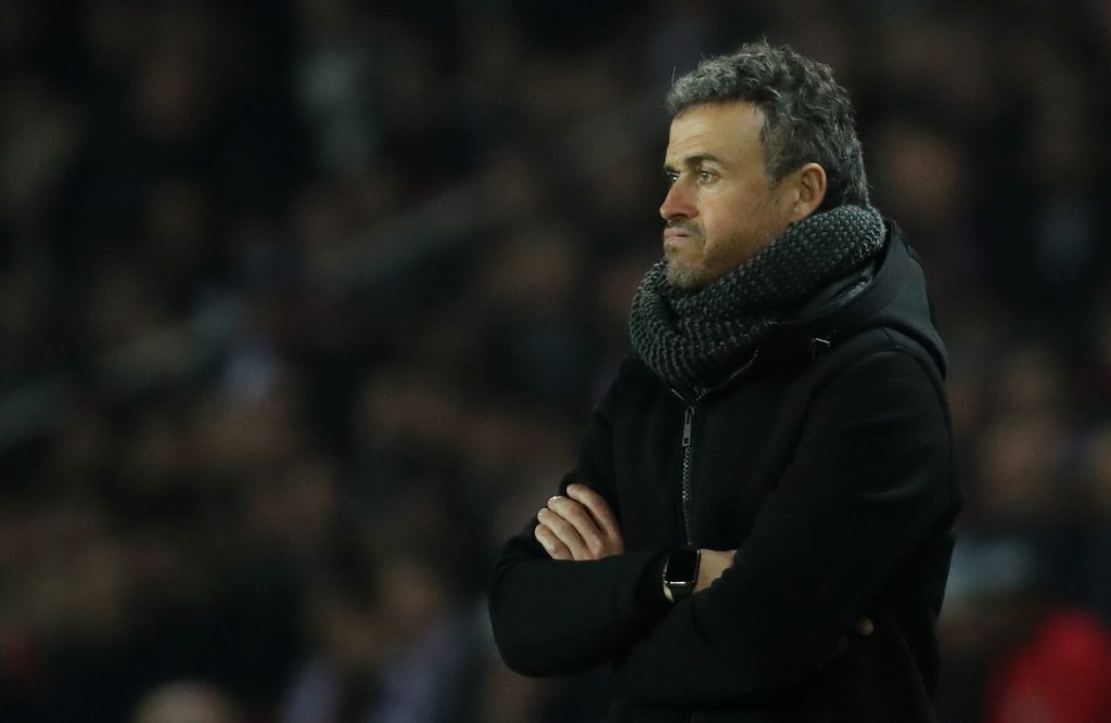 Barcelona coach Luis Enrique.