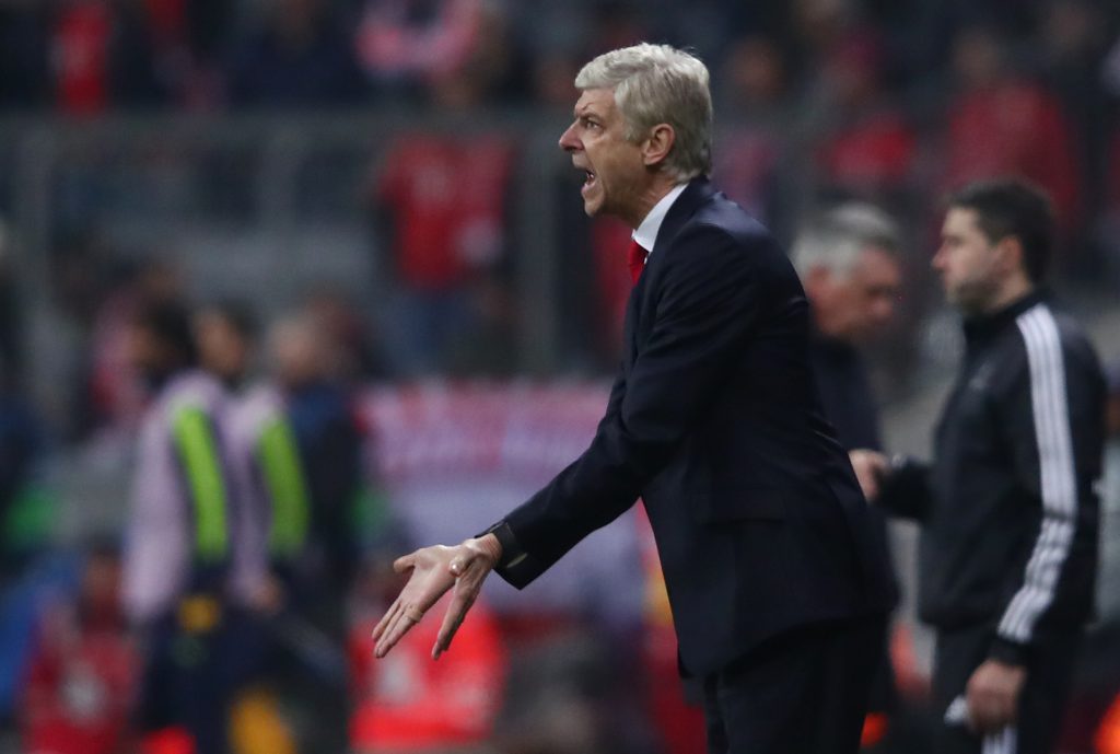 Arsenal manager Arsene Wenger.