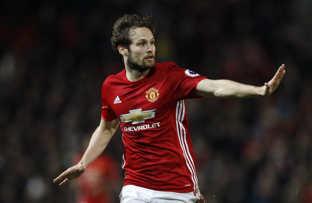 Manchester United's Daley Blind.