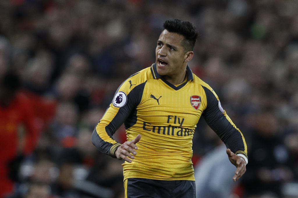 Arsenal's Alexis Sanchez.