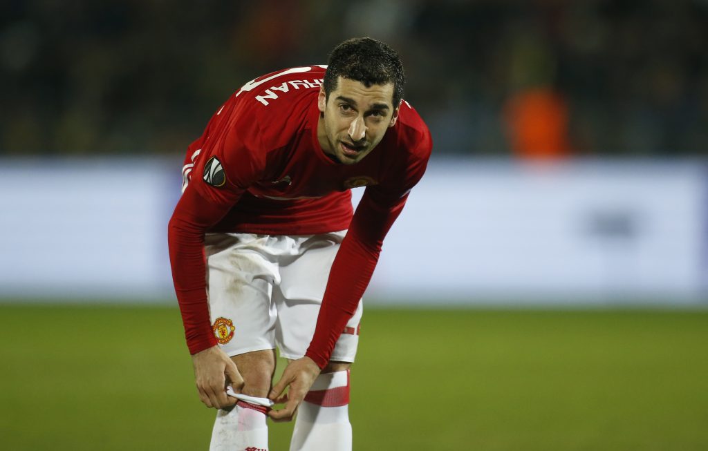 Manchester United's Henrikh Mkhitaryan.