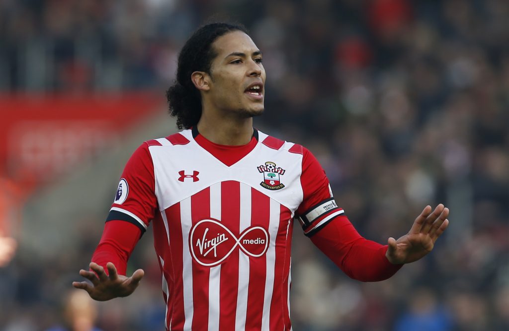 Southampton's Virgil van Dijk.