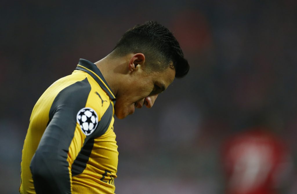 Arsenal's Alexis Sanchez.