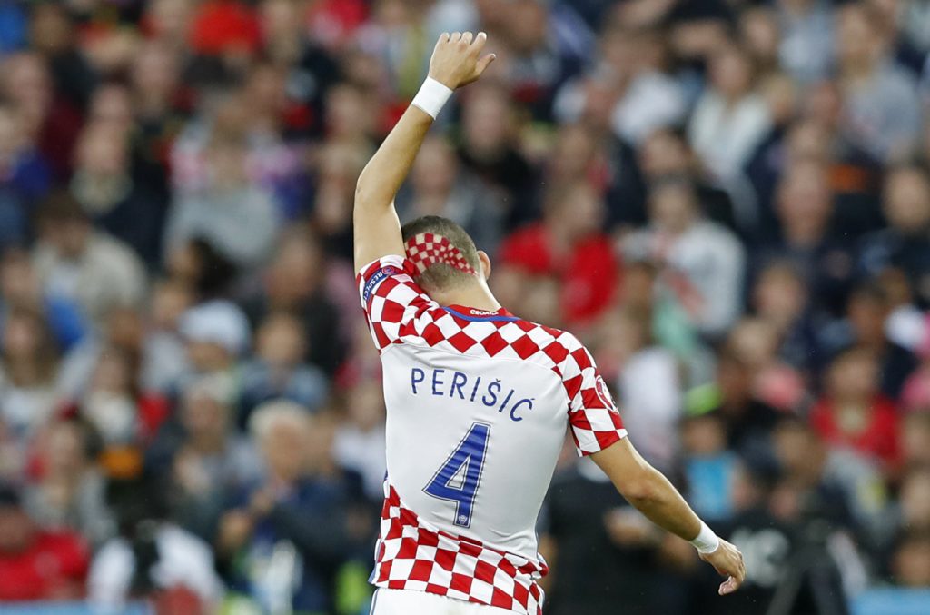 Croatia's Ivan Perisic.