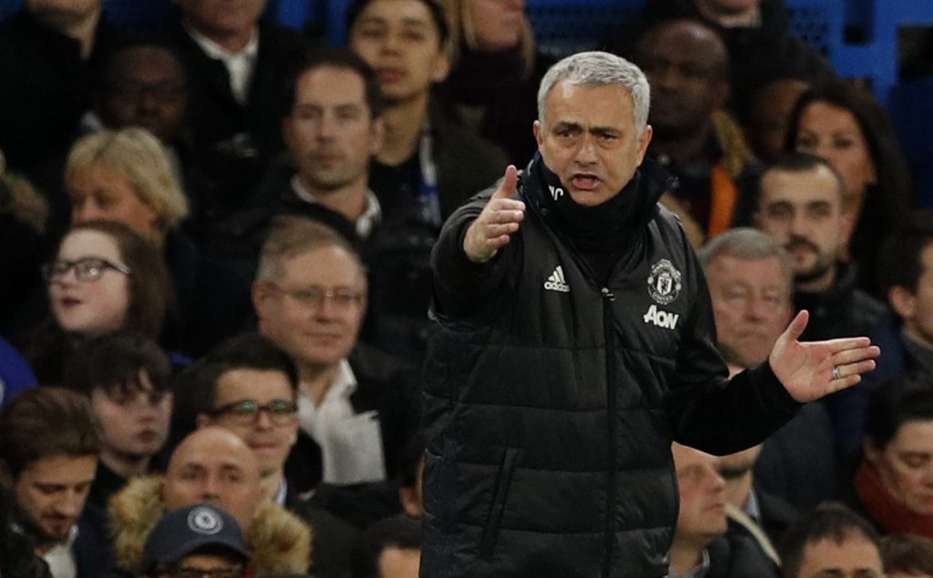 Manchester United manager Jose Mourinho.