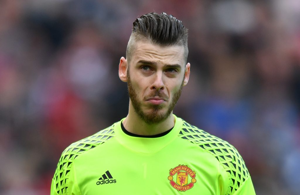 Manchester United's David De Gea.