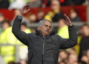 Manchester United manager Jose Mourinho.