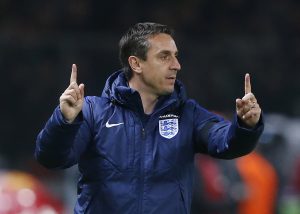England coach Gary Neville.