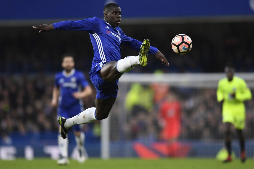 Chelsea's Kurt Zouma in action.