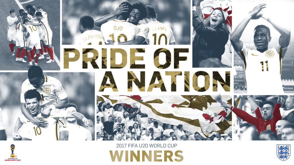 England U-20 World Cup Winners