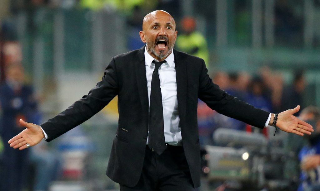 Roma coach Luciano Spalletti.