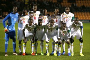 Senegal team group before the match.