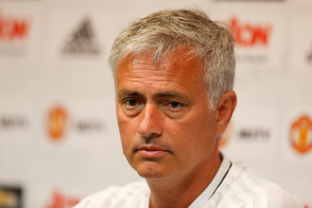 Jose Mourinho speaks.
