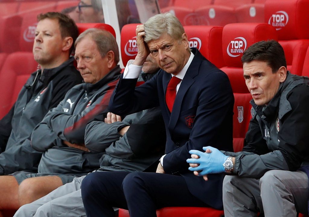 Arsenal manager Arsene Wenger.