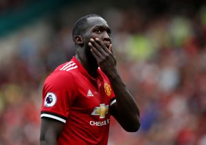 Manchester United's Romelu Lukaku.