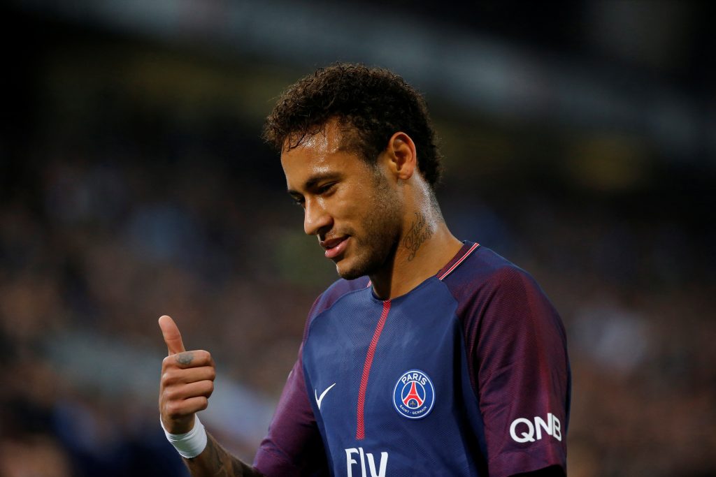 Paris Saint-Germains Neymar.