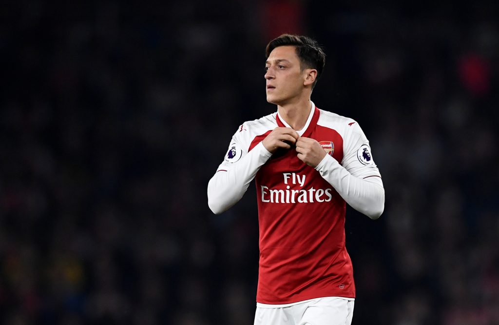 Arsenal's Mesut Ozil.