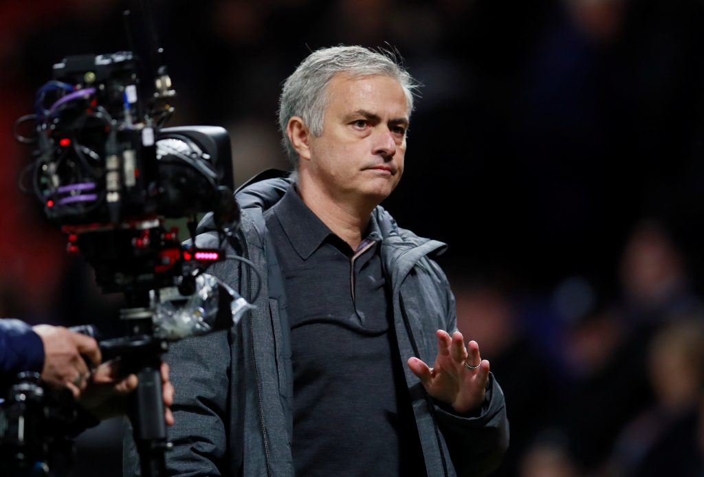 Jose Mourinho after the match.