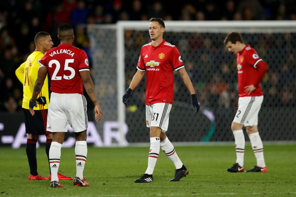 Nemanja Matic is substituted.