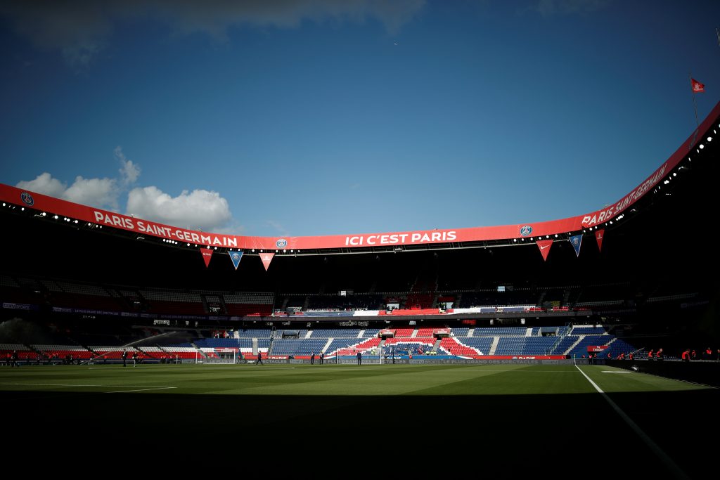 General view before the match.