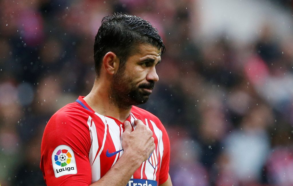 Atletico Madrid's Diego Costa.