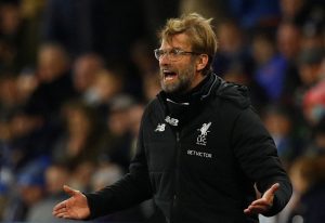 Liverpool manager Juergen Klopp.