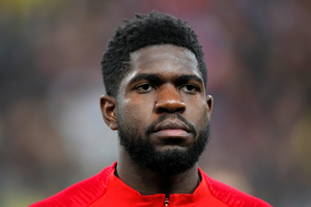 France player Samuel Umtiti.
