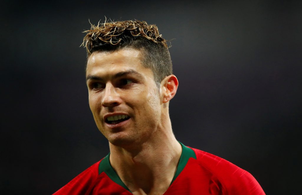 Portugal's Cristiano Ronaldo.