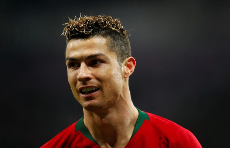 Portugal's Cristiano Ronaldo.