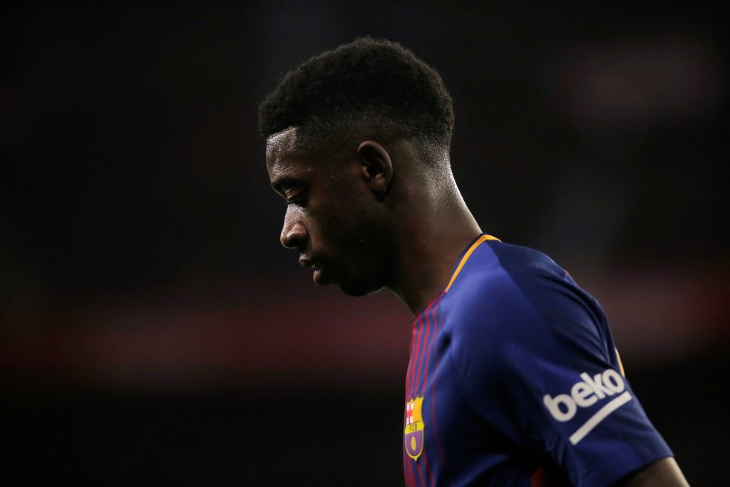 Barcelona's Ousmane Dembele.