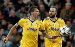 Higuain and Mandzukic
