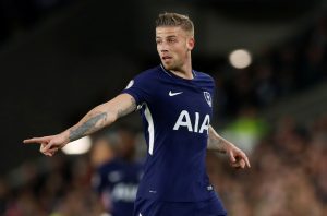 Tottenham's Toby Alderweireld in action.