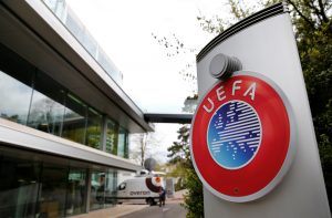 The UEFA headquarters.