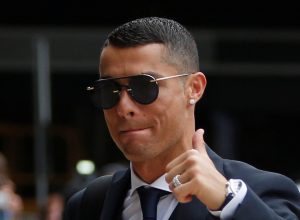 Portugal's Cristiano Ronaldo.