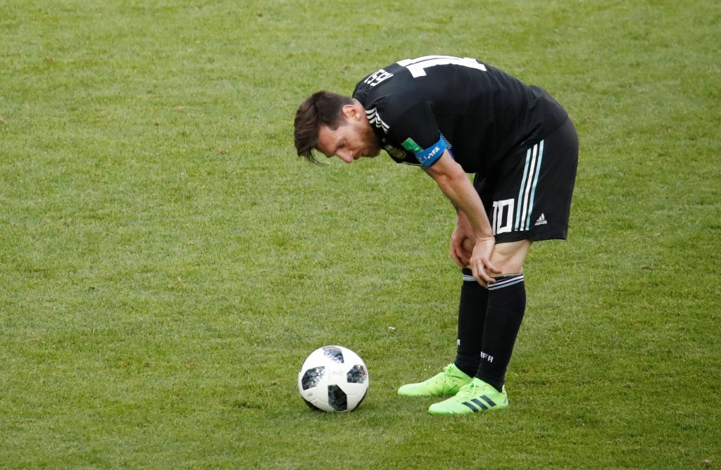 Argentina's Lionel Messi.
