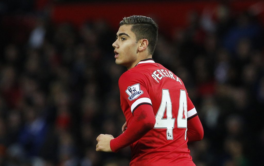 Manchester United's Andreas Pereira.