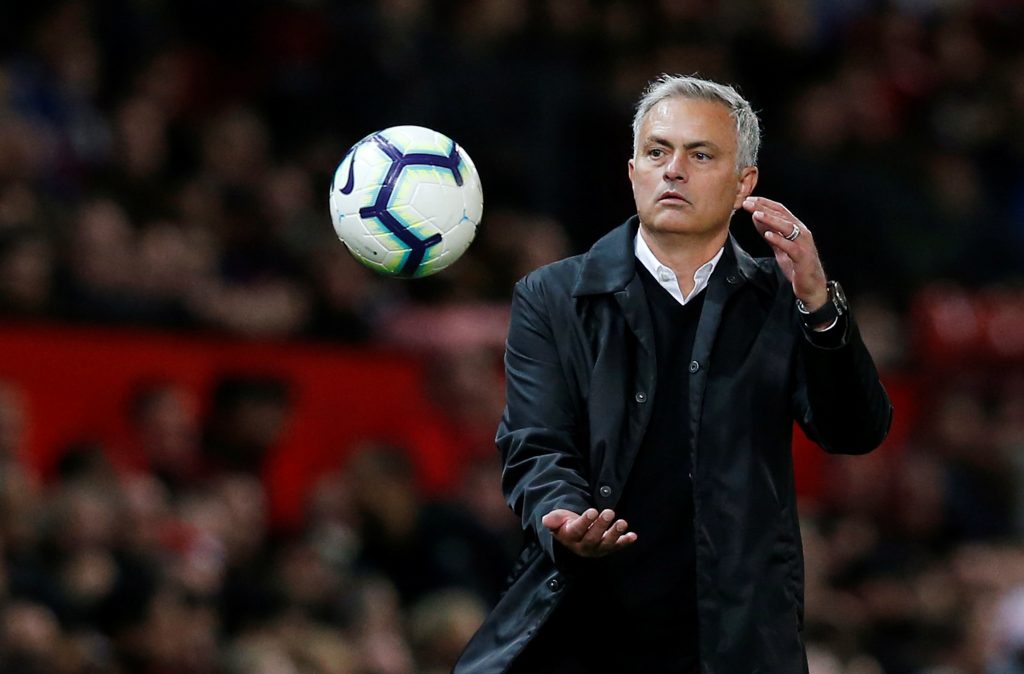 MUFC manager Jose Mourinho.