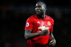 Manchester United's Romelu Lukaku.