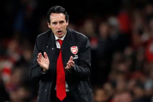 Arsenal manager Unai Emery.