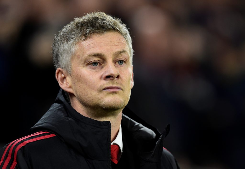 Manchester United interim manager Ole Gunnar Solskjaer.