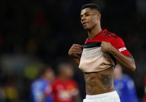 Manchester United's Marcus Rashford.