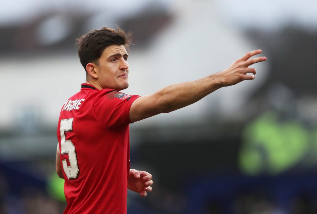 Manchester United's Harry Maguire.